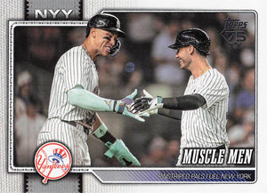 2026 Topps Baseball Muscle Men (Aaron Judge / Cody Bellinger) #479