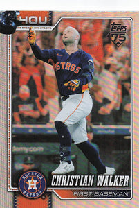 2026 Topps Baseball Christian Walker #495