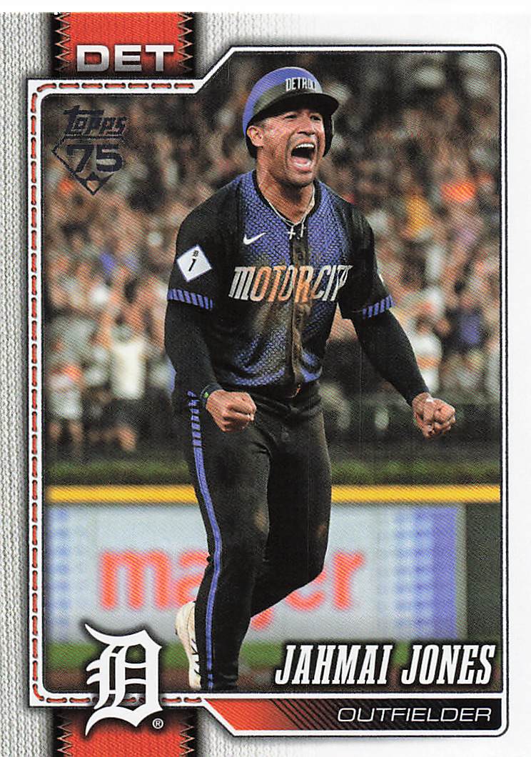 2026 Topps Baseball Jahmai Jones #591