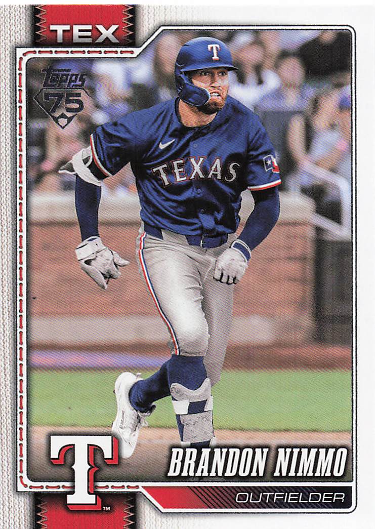 2026 Topps Baseball Brandon Nimmo #470