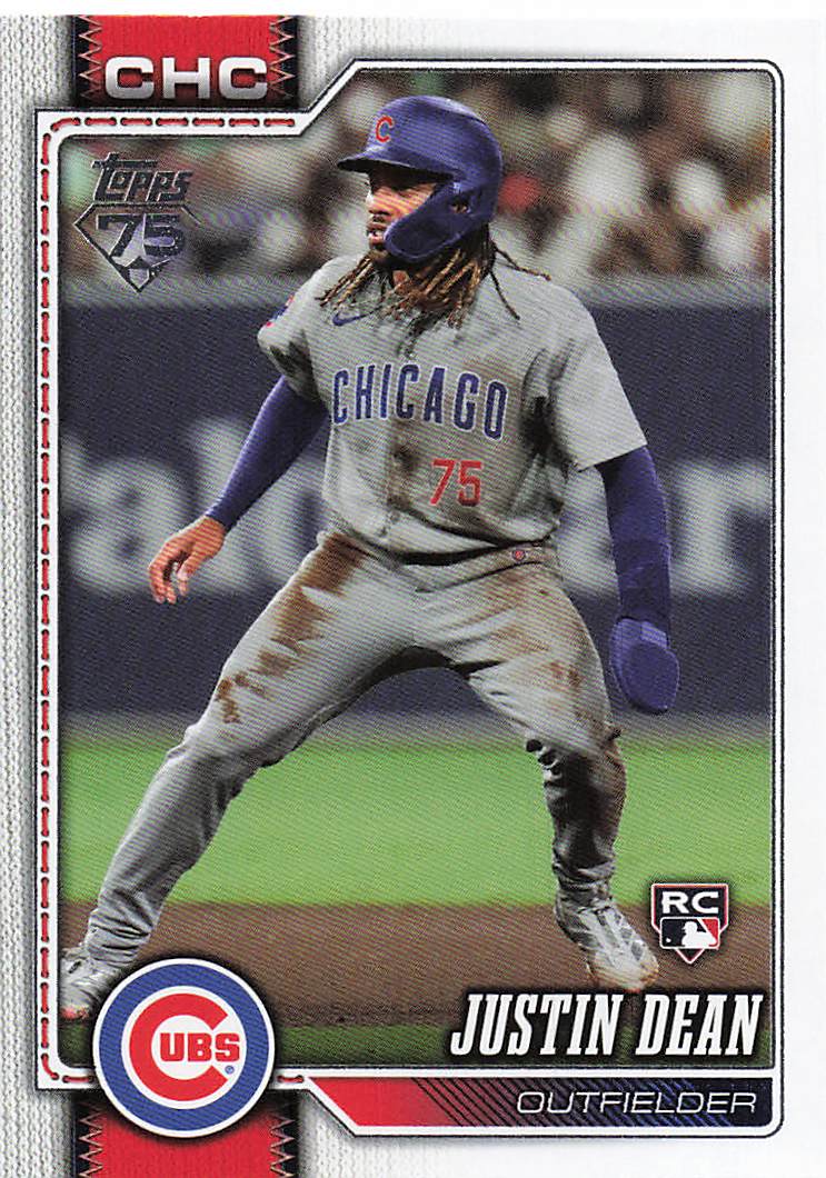 2026 Topps Baseball Justin Dean #456 Rookie