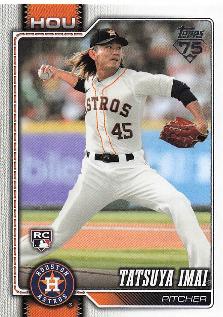 2026 Topps Baseball Tatsuya Imai #513 Rookie