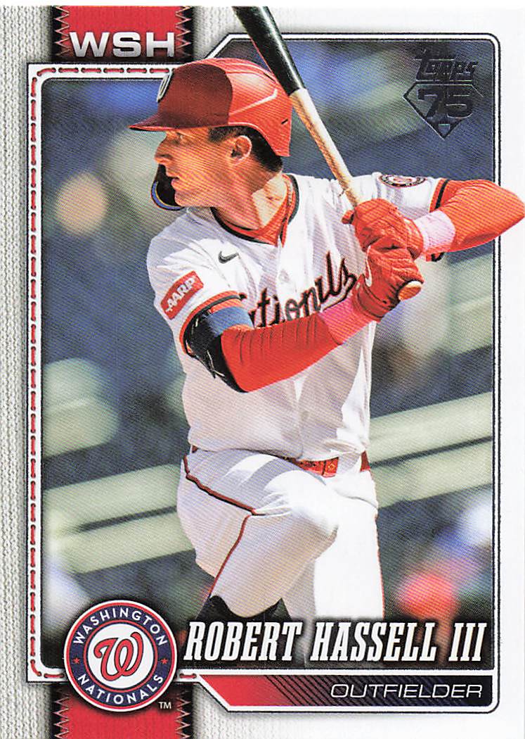 2026 Topps Baseball Robert Hassell III #582