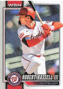 2026 Topps Baseball Robert Hassell III #582
