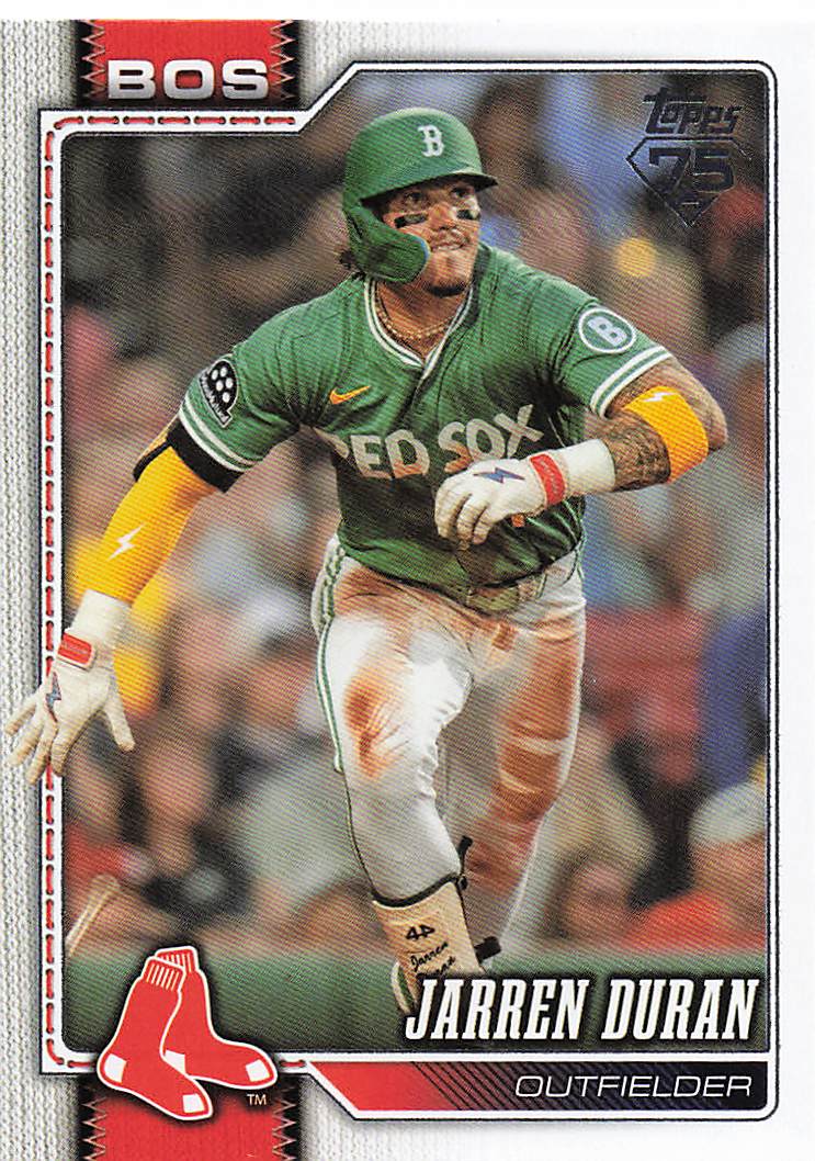 2026 Topps Baseball Jarren Duran #560