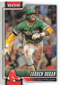 2026 Topps Baseball Jarren Duran #560