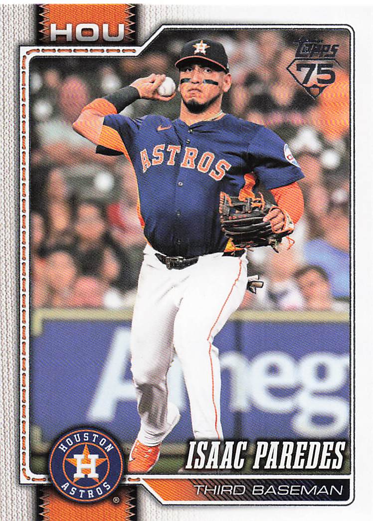 2026 Topps Baseball Isaac Paredes #366
