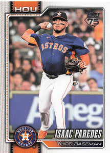 2026 Topps Baseball Isaac Paredes #366