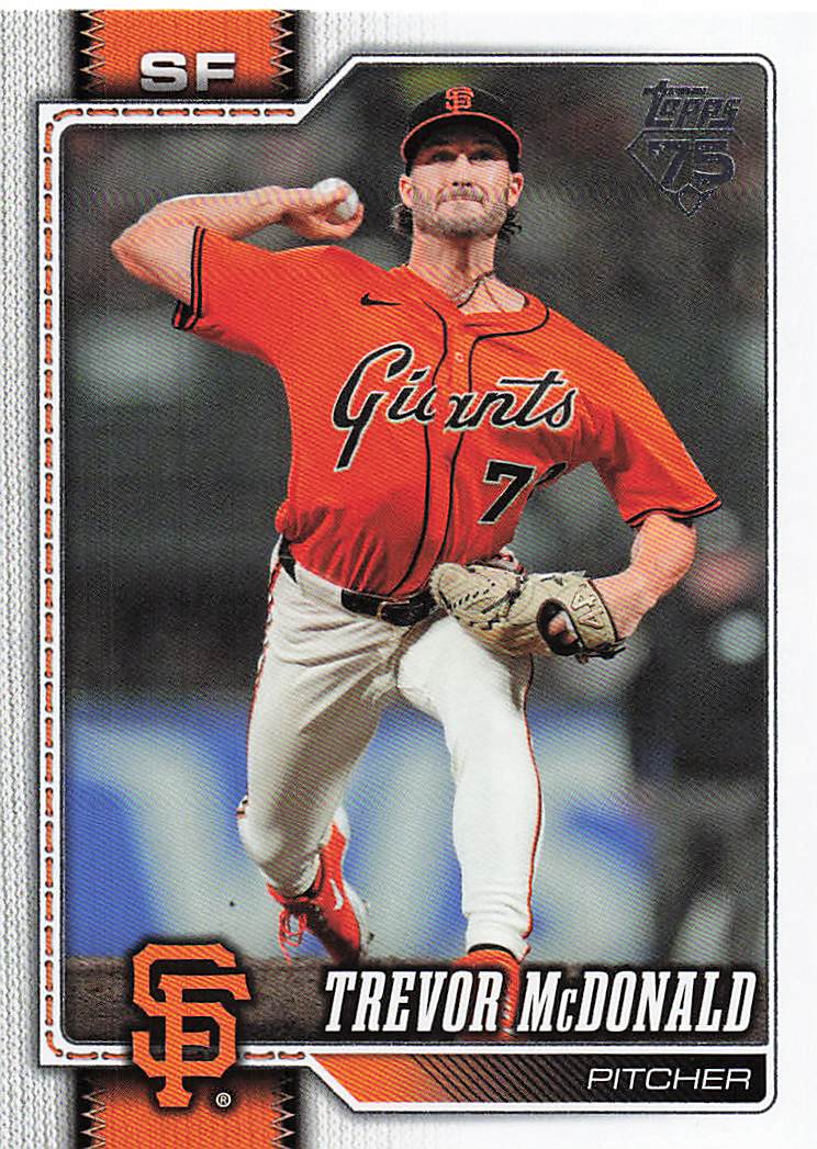 2026 Topps Baseball Trevor McDonald #466
