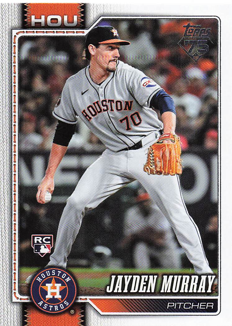2026 Topps Baseball Jayden Murray #664 Rookie