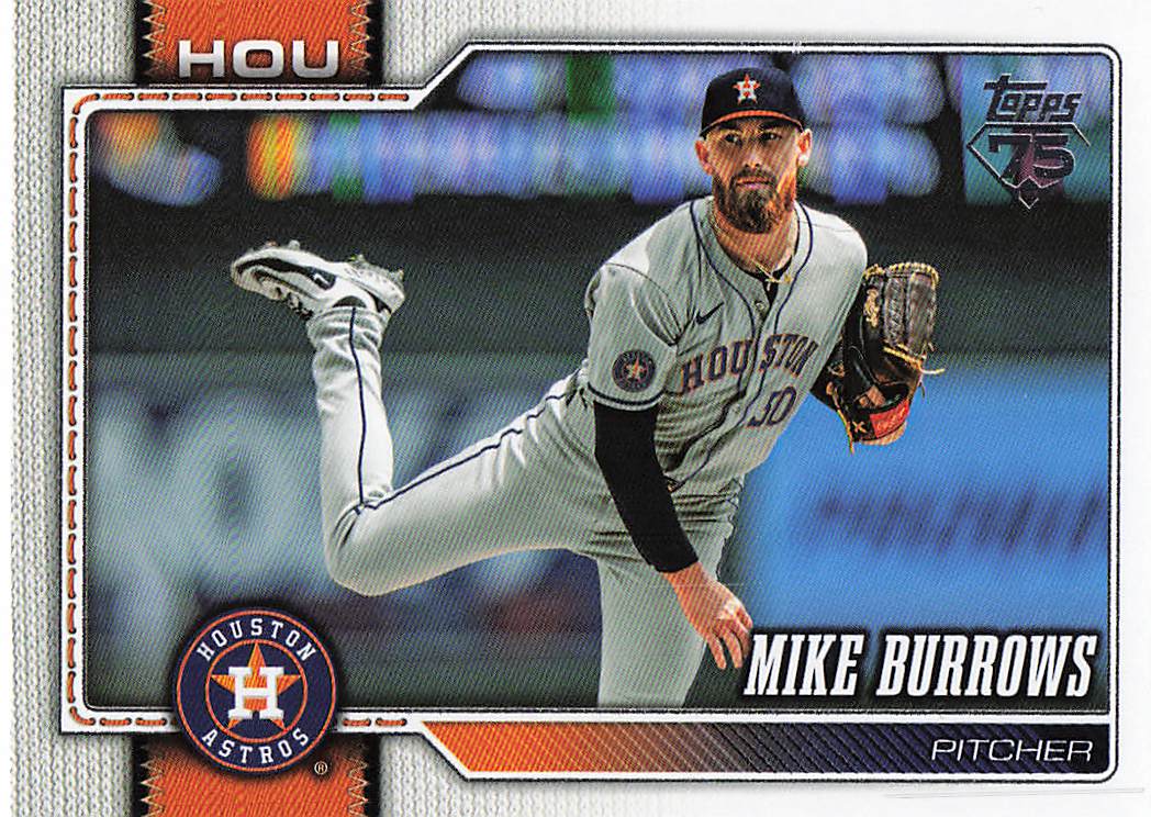 2026 Topps Baseball Mike Burrows #413