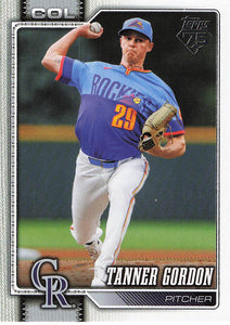 2026 Topps Baseball Tanner Gordon #444