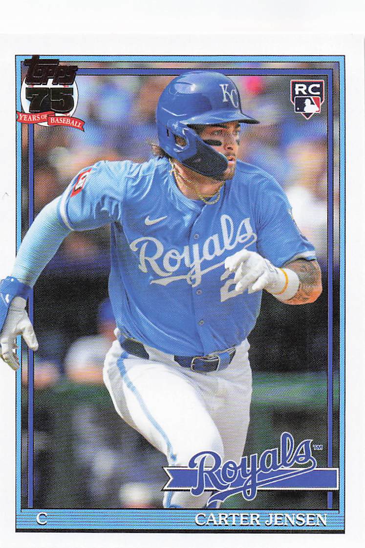 2026 Topps Baseball 1991 Topps Baseball Carter Jensen #91B2-4