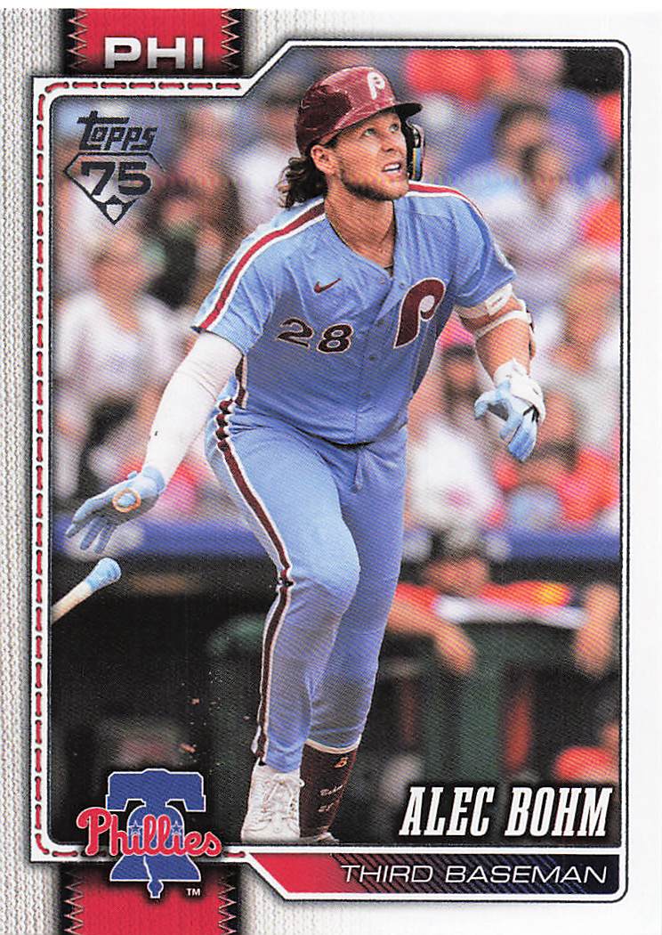 2026 Topps Baseball Alec Bohm #377