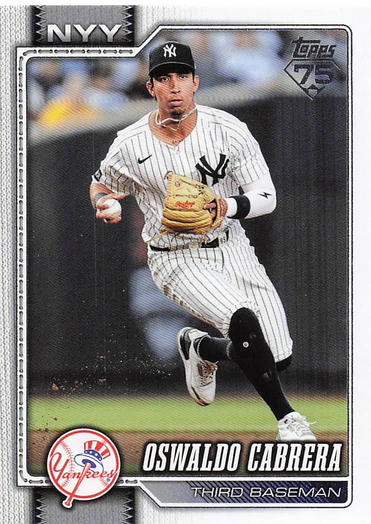 2026 Topps Baseball Oswaldo Cabrera #490