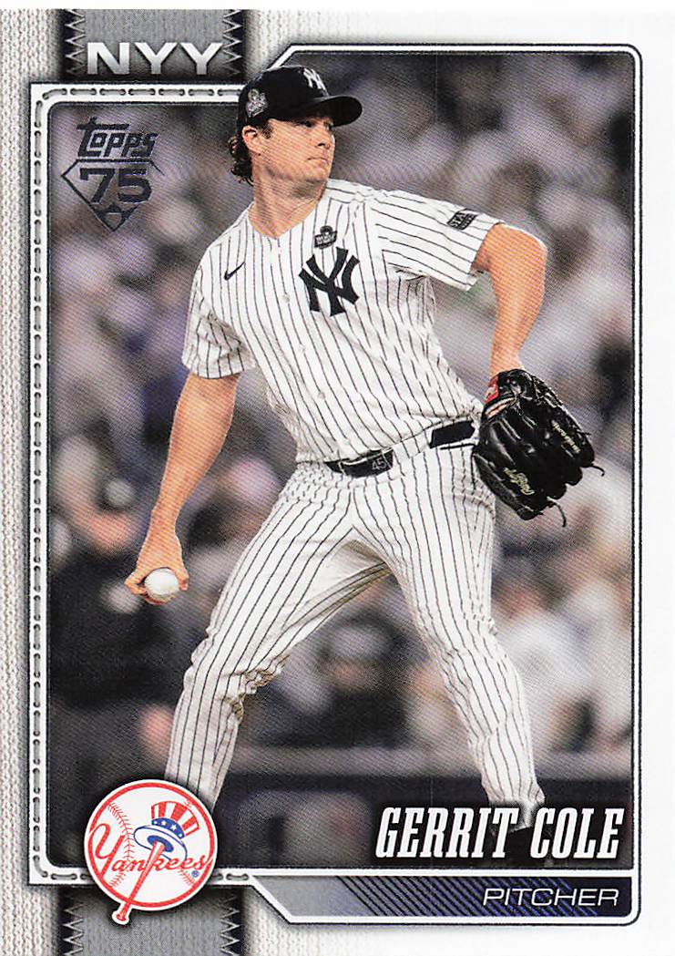 2026 Topps Baseball Gerrit Cole #450