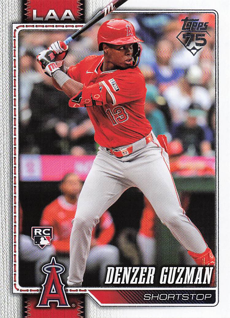 2026 Topps Baseball Denzer Guzman #435 Rookie