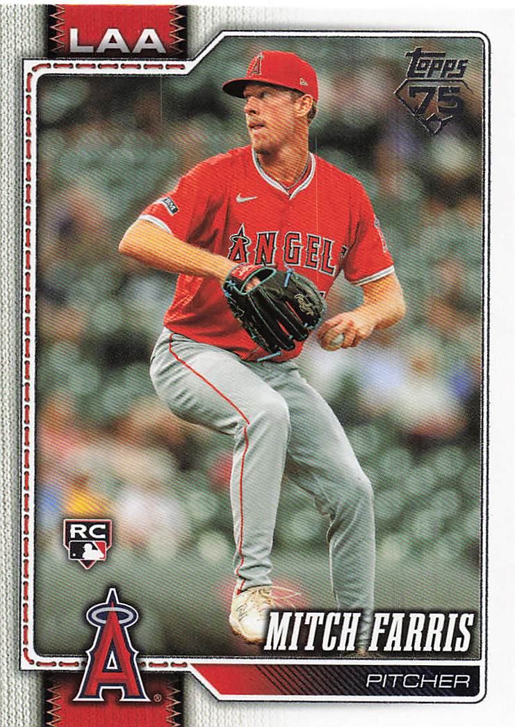 2026 Topps Baseball Mitch Farris #609 Rookie