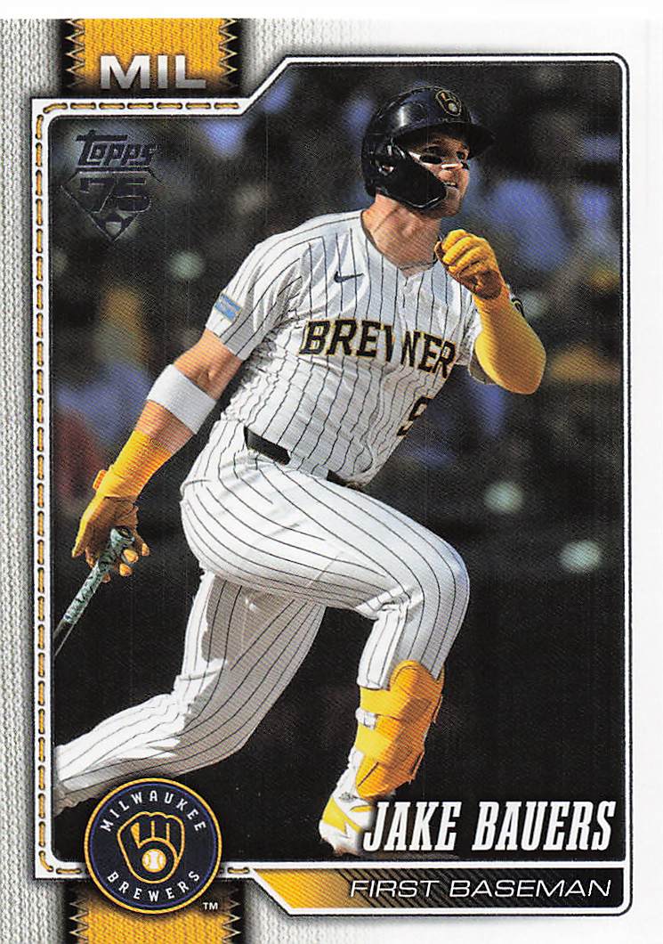 2026 Topps Baseball Jake Bauers #604