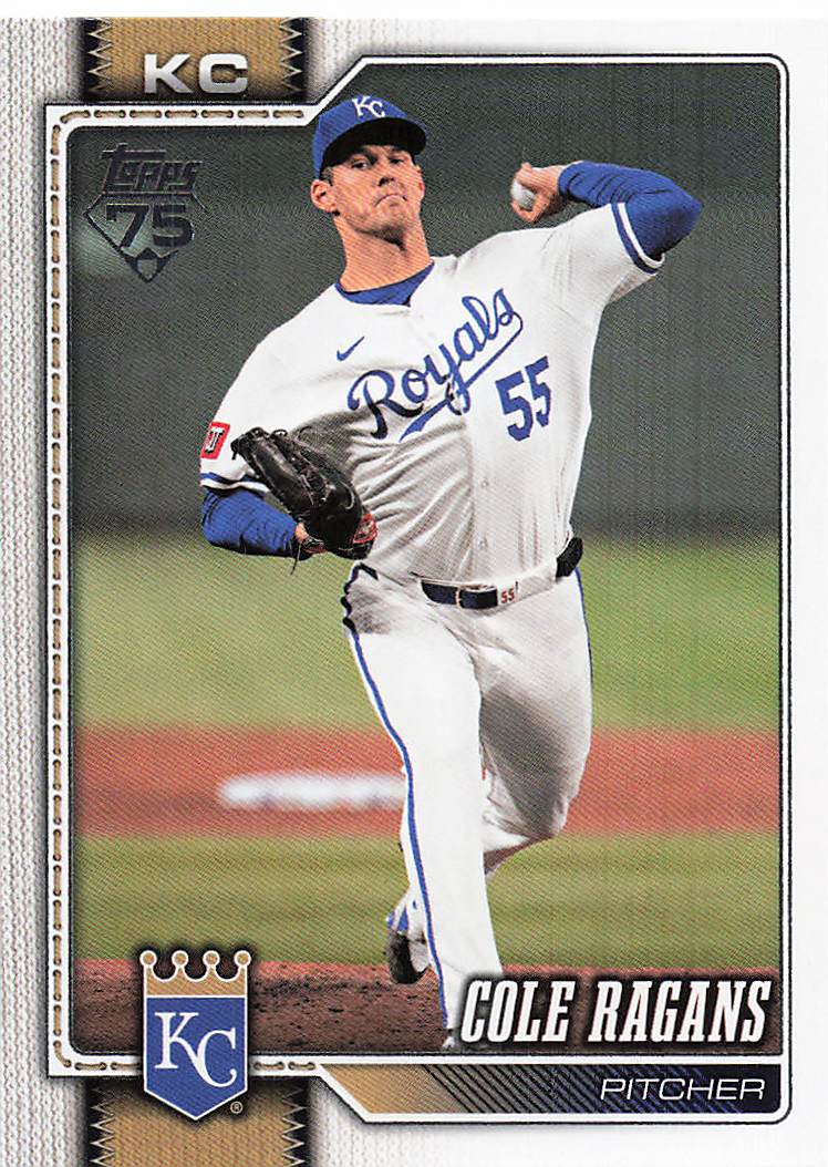 2026 Topps Baseball Cole Ragans #484