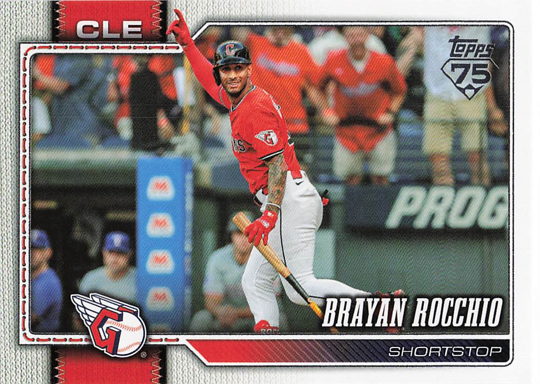 2026 Topps Baseball Brayan Rocchio #370