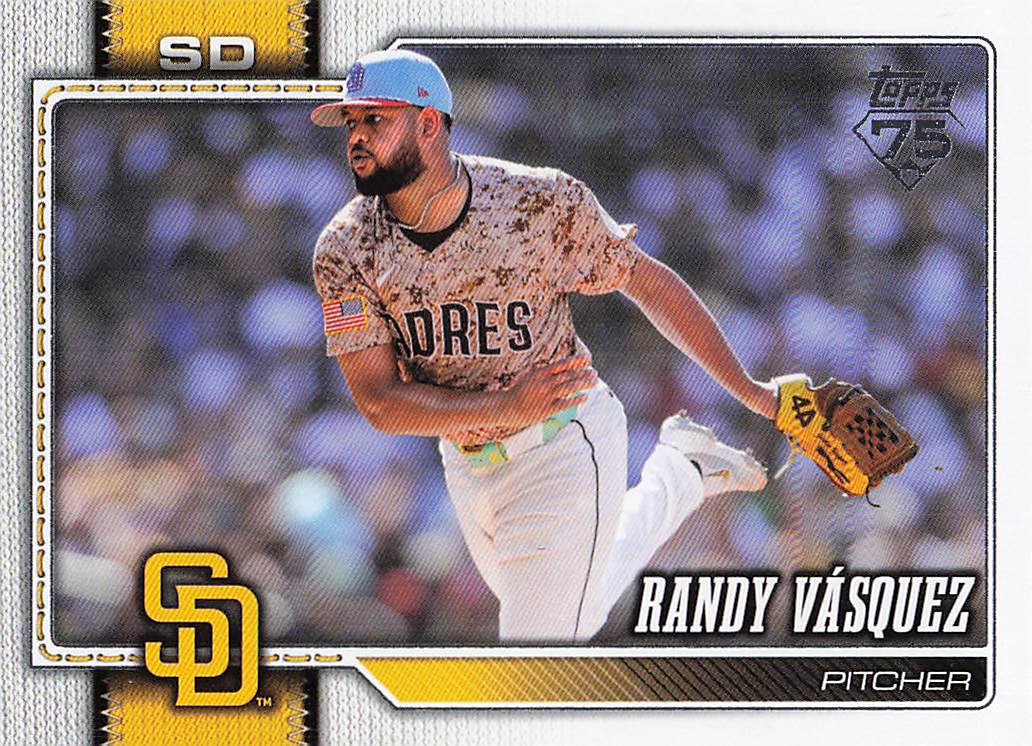 2026 Topps Baseball Randy Vásquez #669