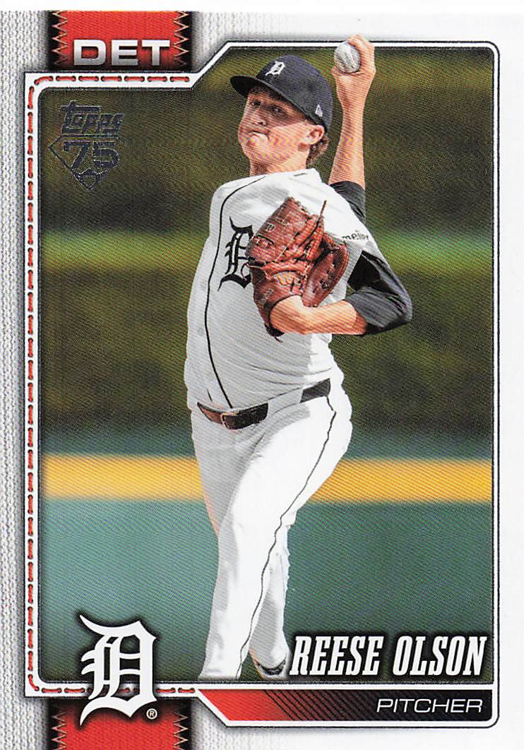 2026 Topps Baseball Reese Olson #639