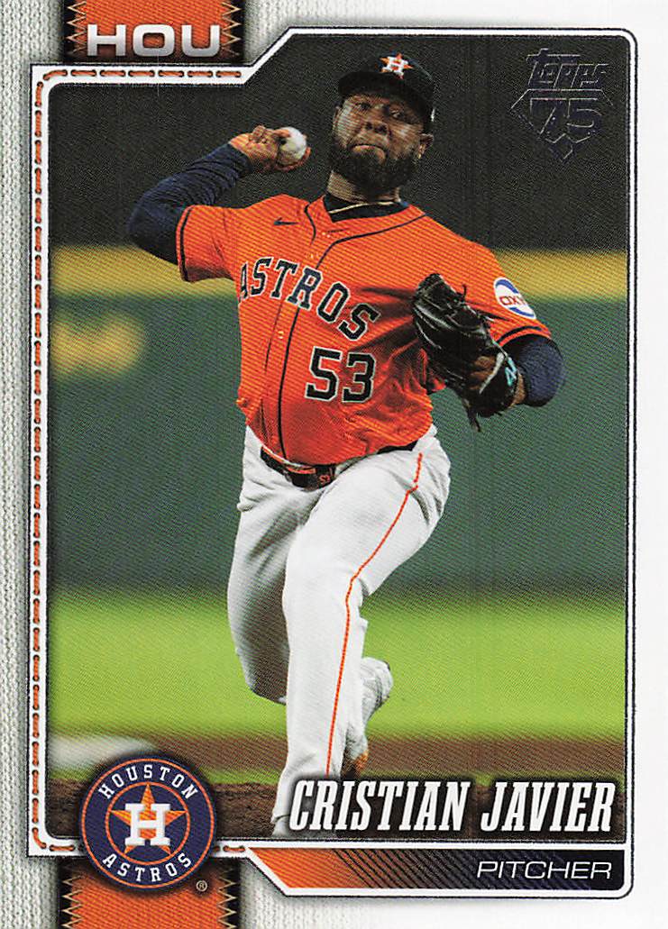 2026 Topps Baseball Cristian Javier #599