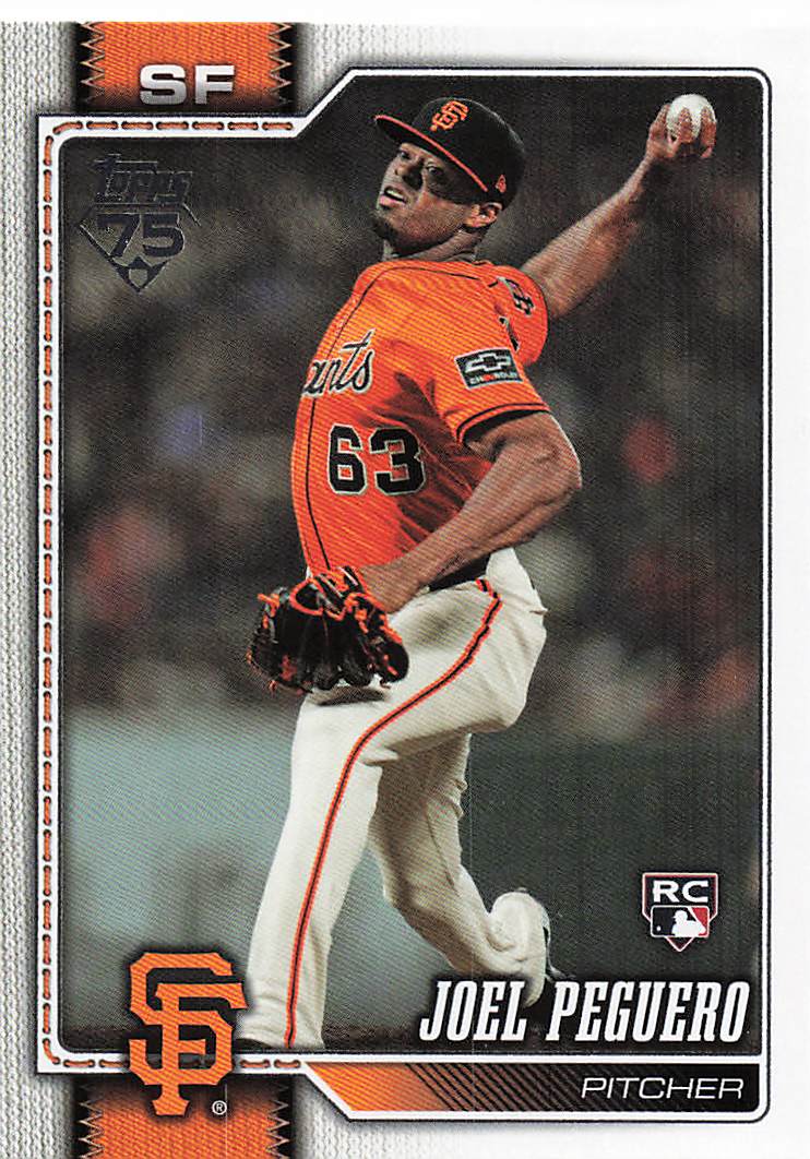 2026 Topps Baseball Joel Peguero #474 Rookie