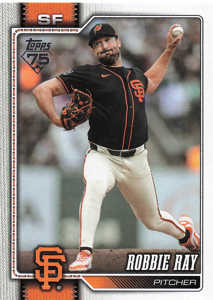 2026 Topps Baseball Robbie Ray #367