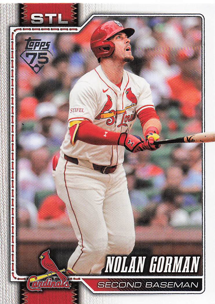 2026 Topps Baseball Nolan Gorman #587
