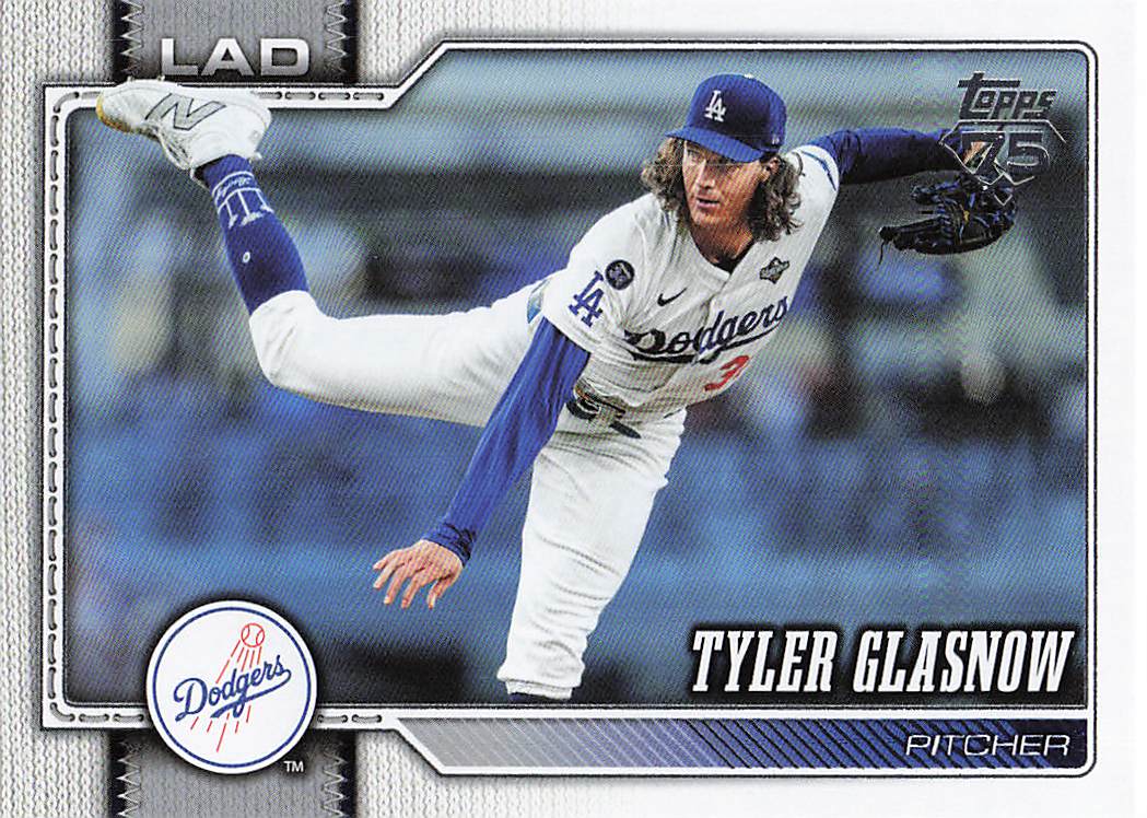 2026 Topps Baseball Tyler Glasnow #629