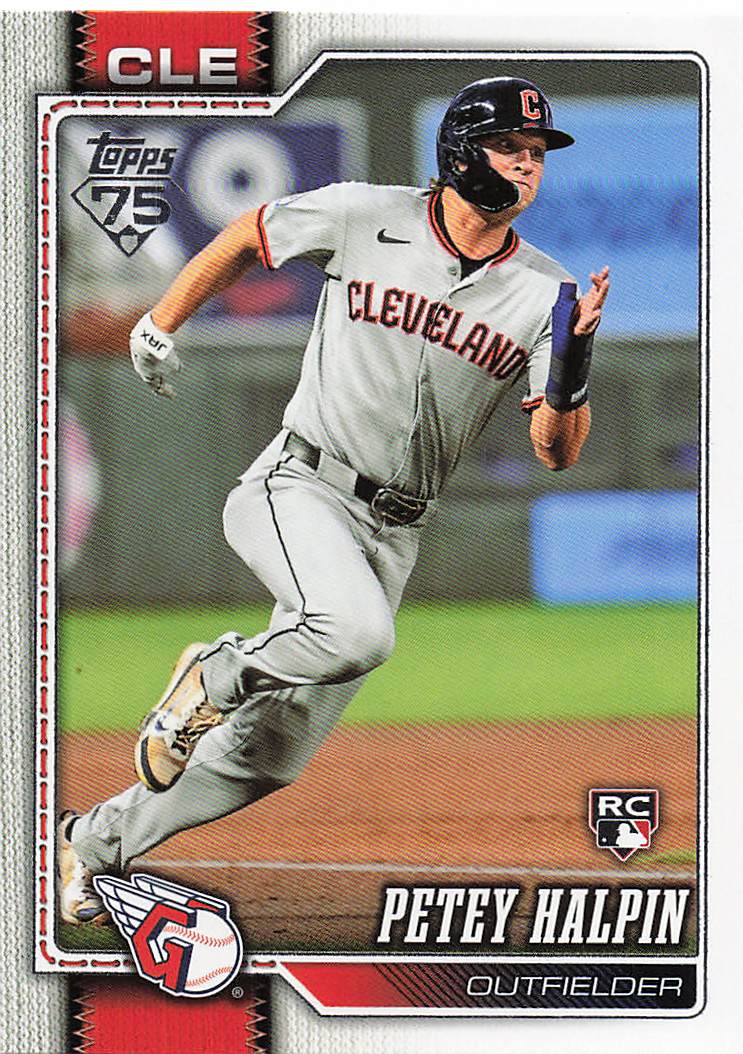 2026 Topps Baseball Petey Halpin #668 Rookie