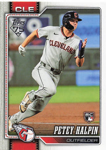 2026 Topps Baseball Petey Halpin #668 Rookie
