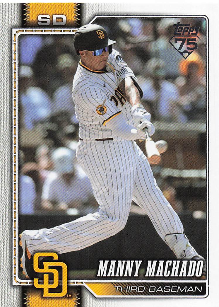 2026 Topps Baseball Manny Machado #614