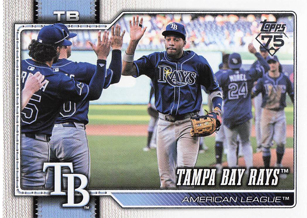 2026 Topps Baseball Tampa Bay Rays #408