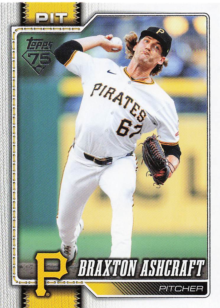 2026 Topps Baseball Braxton Ashcraft #589