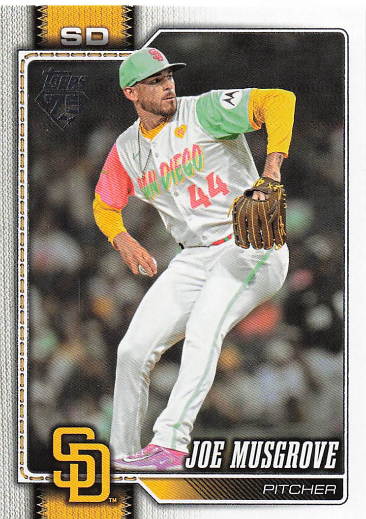 2026 Topps Baseball Joe Musgrove #636