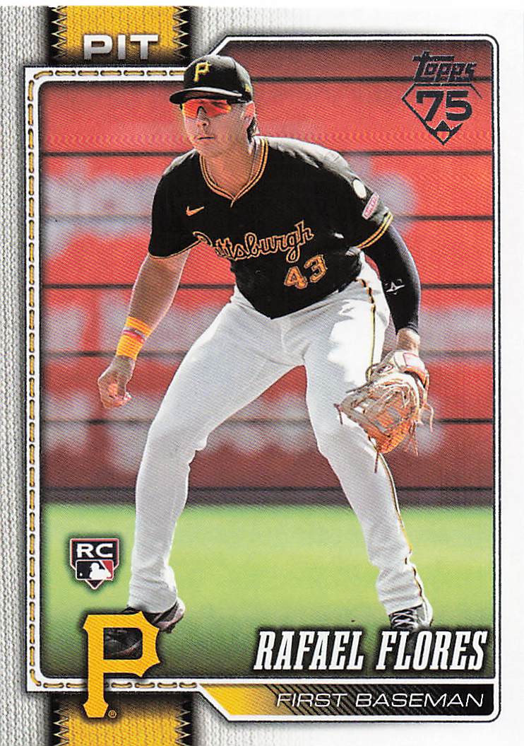2026 Topps Baseball Rafael Flores #623 Rookie