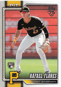 2026 Topps Baseball Rafael Flores #623 Rookie