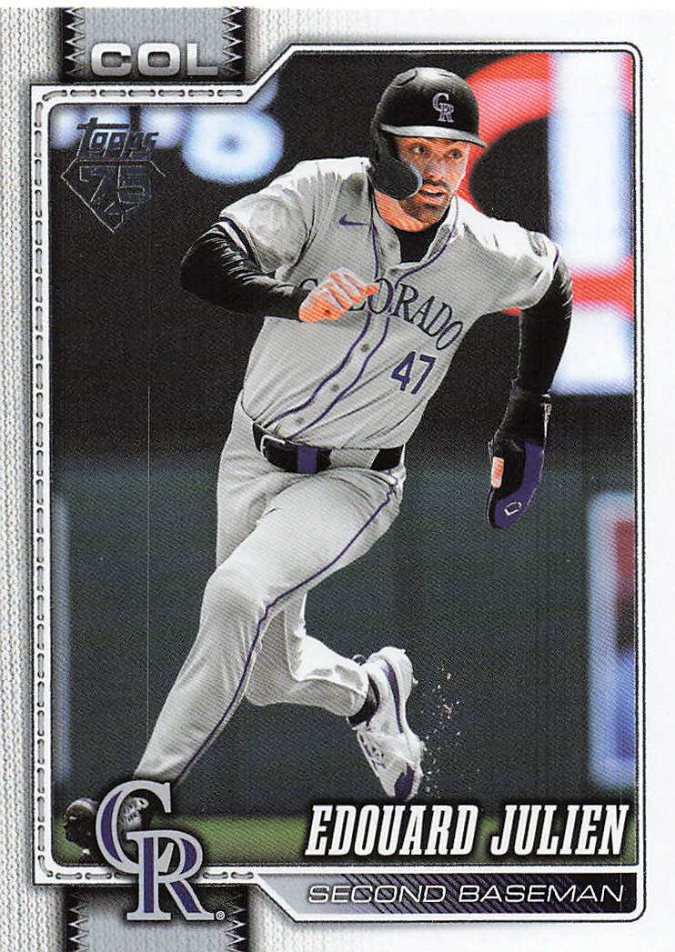 2026 Topps Baseball Edouard Julien #660