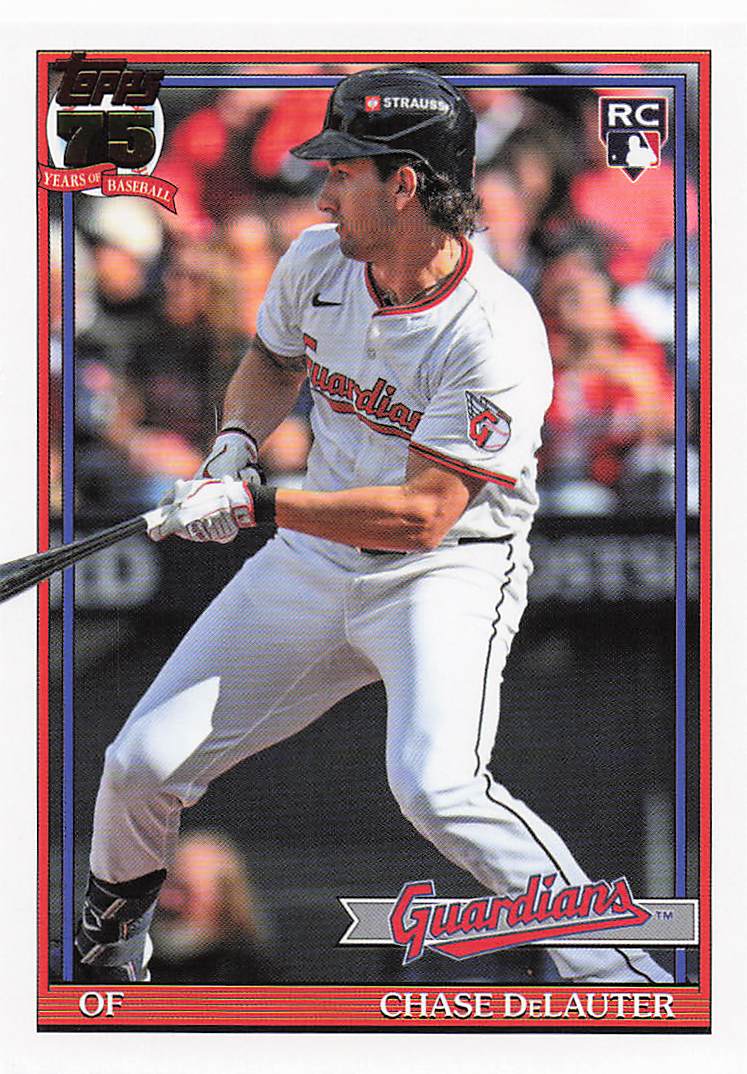 2026 Topps Baseball 1991 Topps Baseball Chase DeLauter #91B2-18
