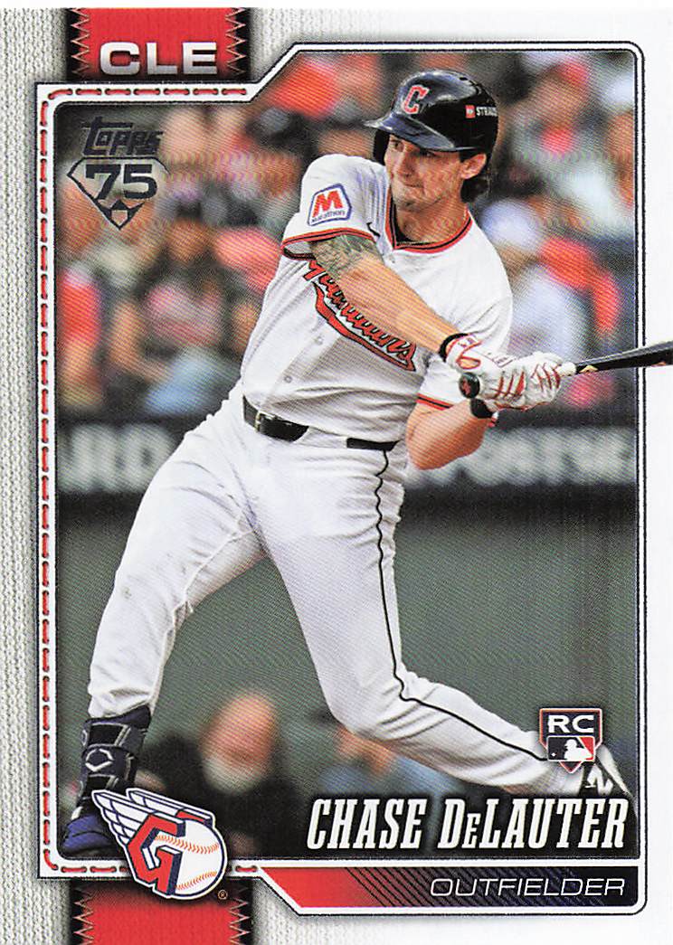 2026 Topps Baseball Chase DeLauter #458 Rookie