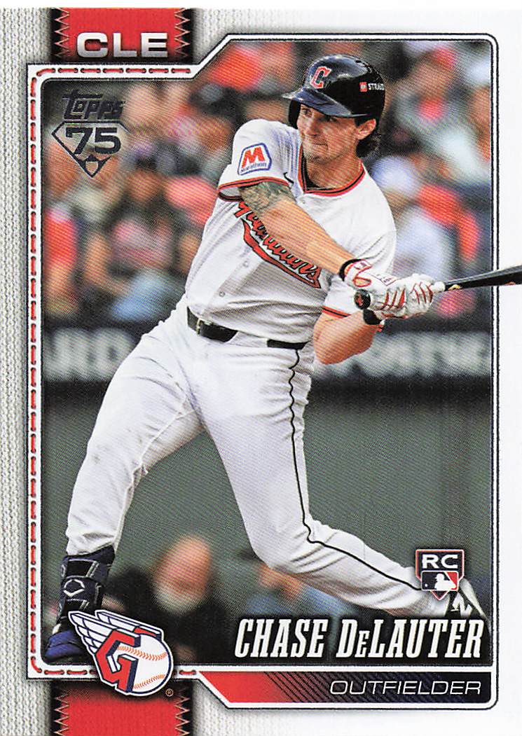 2026 Topps Baseball Chase DeLauter #458 Rookie