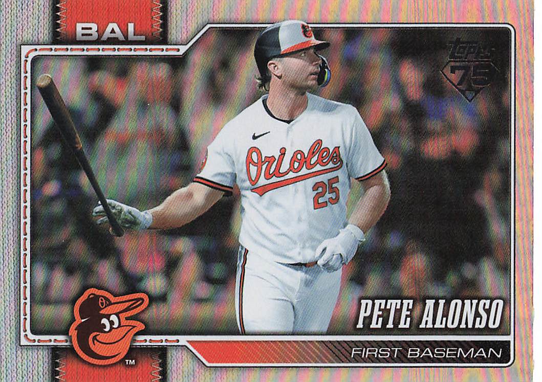 2026 Topps Baseball Rainbow Foil Pete Alonso #400