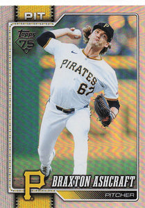 2026 Topps Baseball Rainbow Foil Braxton Ashcraft #589