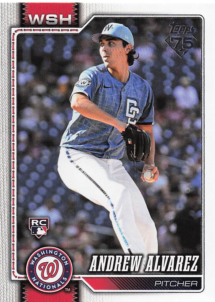 2026 Topps Baseball Andrew Alvarez #520 Rookie
