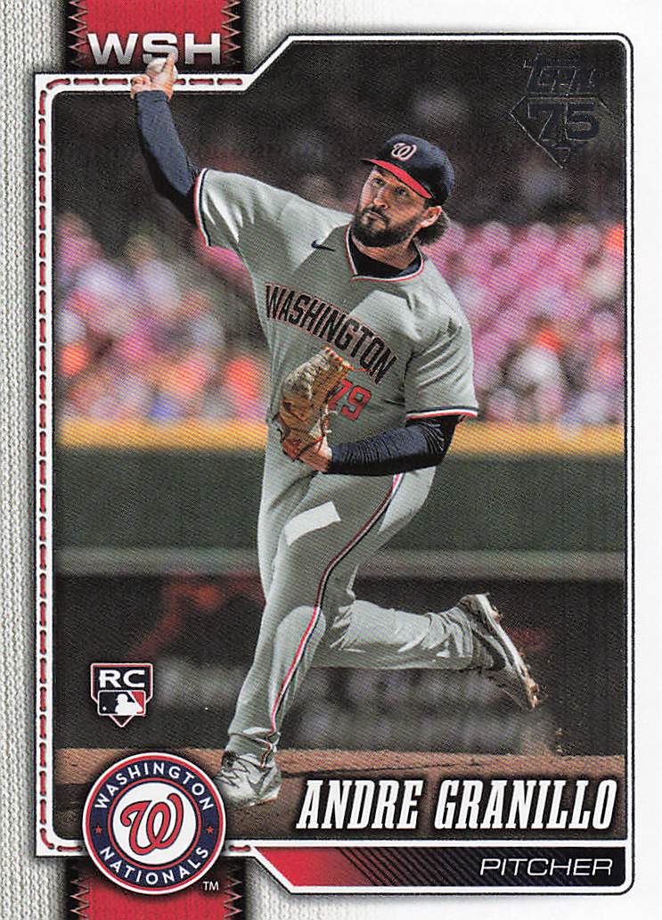 2026 Topps Baseball Andre Granillo #674 Rookie