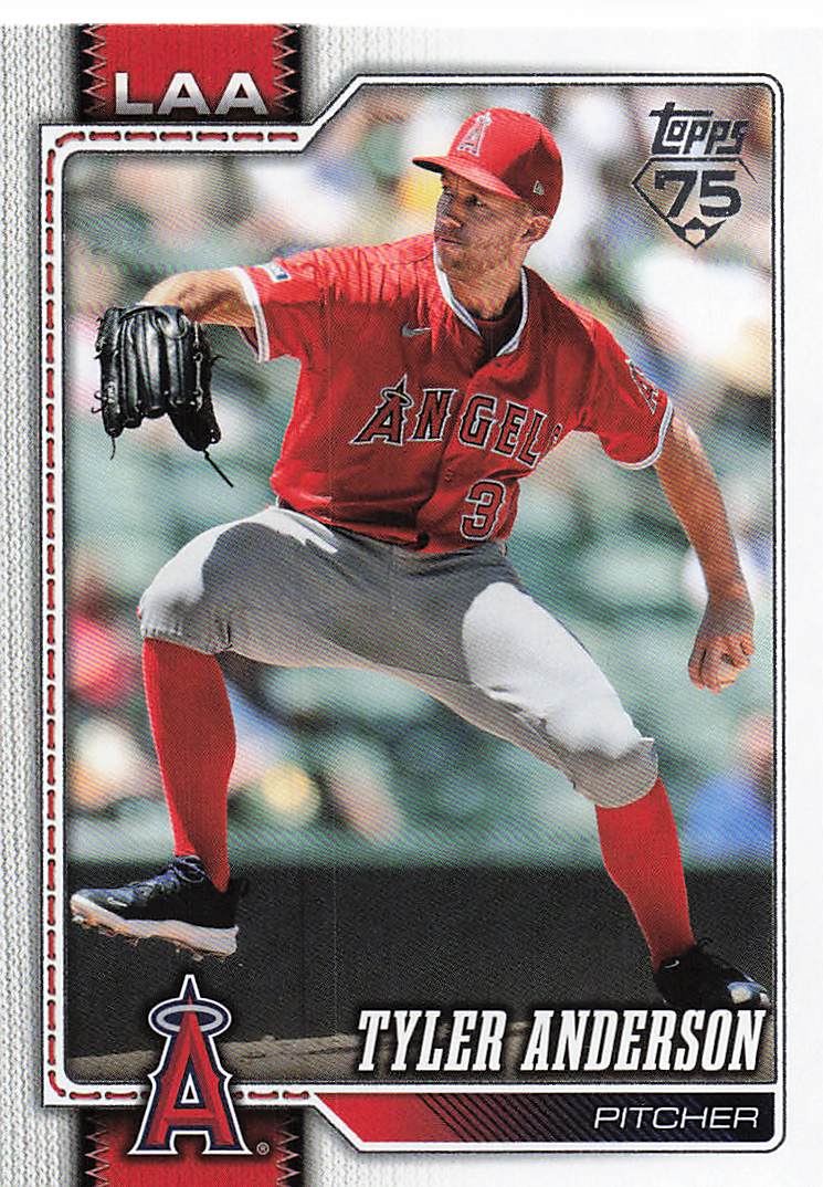 2026 Topps Baseball Tyler Anderson #694