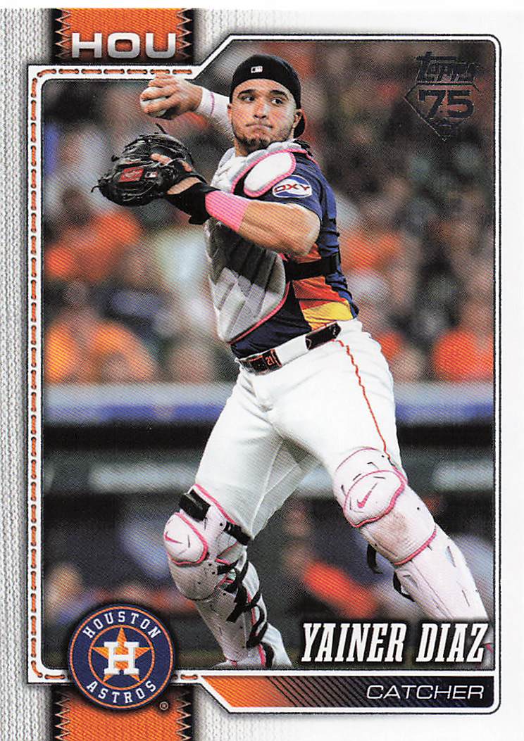 2026 Topps Baseball Yainer Diaz #672